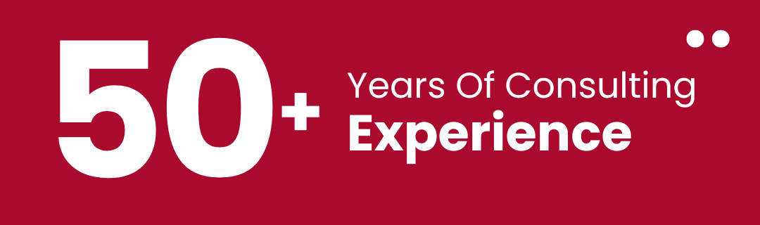 50 years of consulting experience